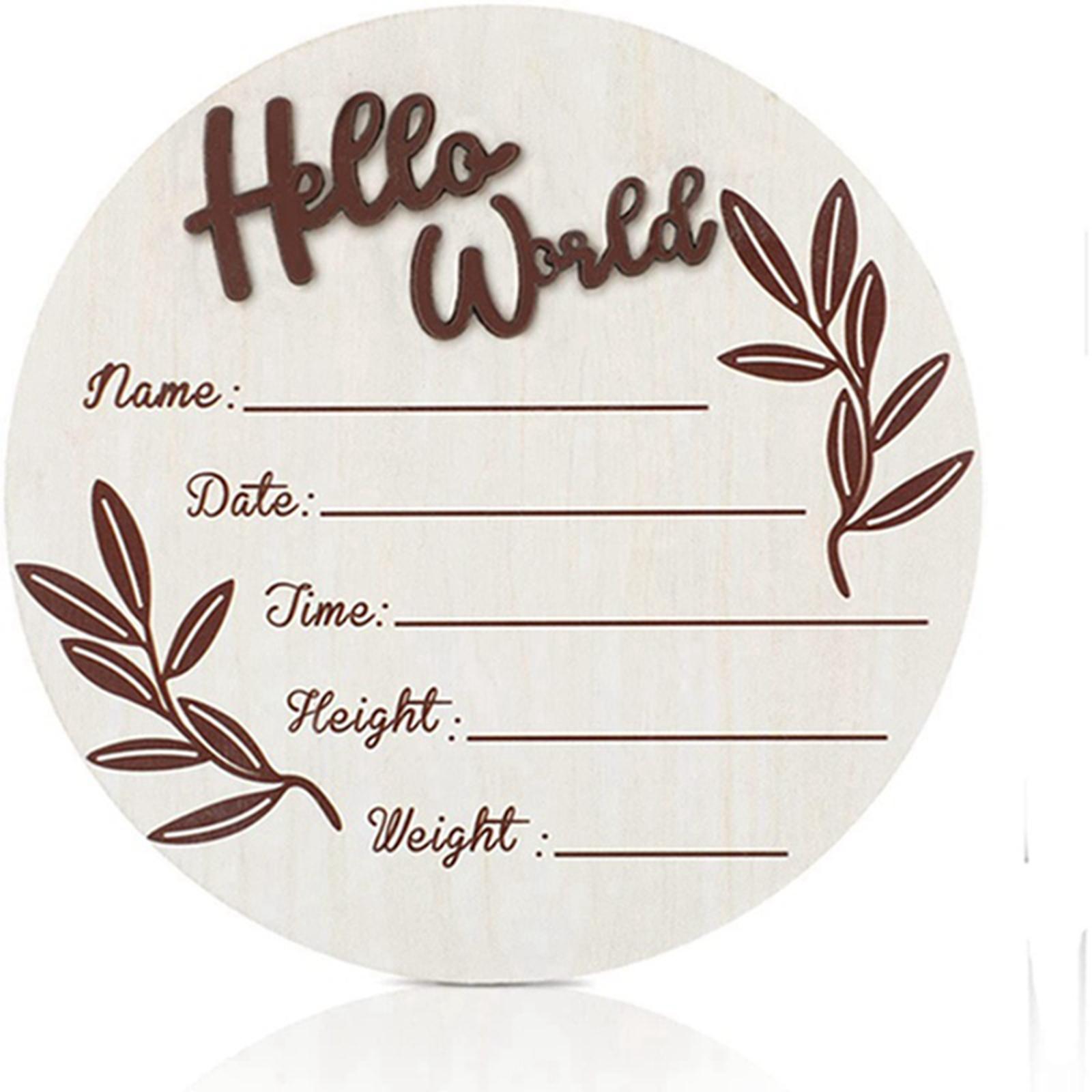Milestone Card Set - Ensemble de 18 plaques en bois