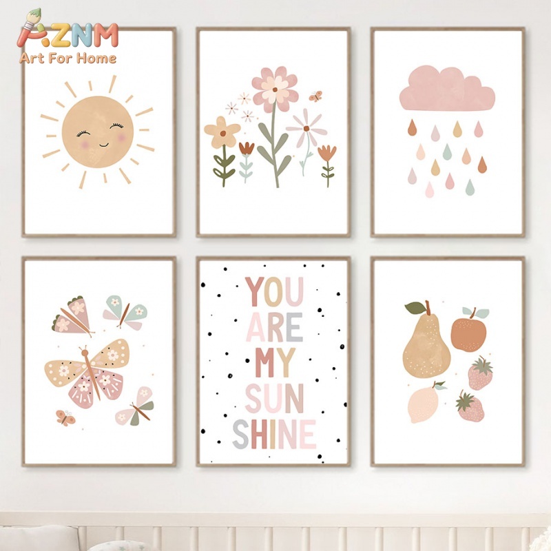 Baby Nursery You Are My Sunshine - AZNM Tu es mon rayon de