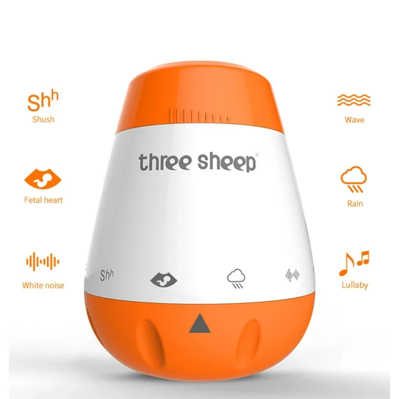 Baby Sound Machine White - Machine à Bruit Blanc pour Bébé,