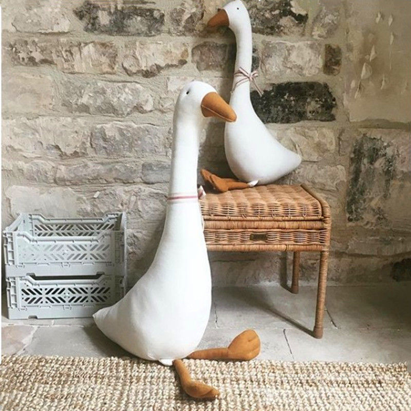 Baby Nursery Fabric - Poupée d'oie en tissu élégante –