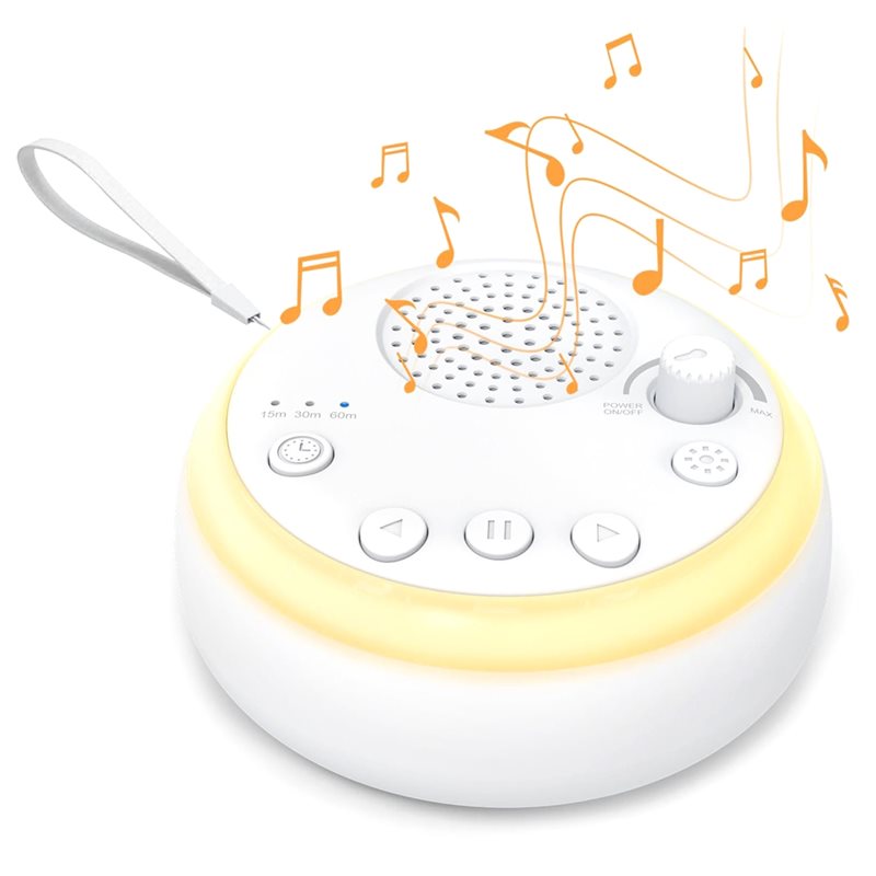Baby Sound Machine White - Machine à sons apaisants CYGJ pour