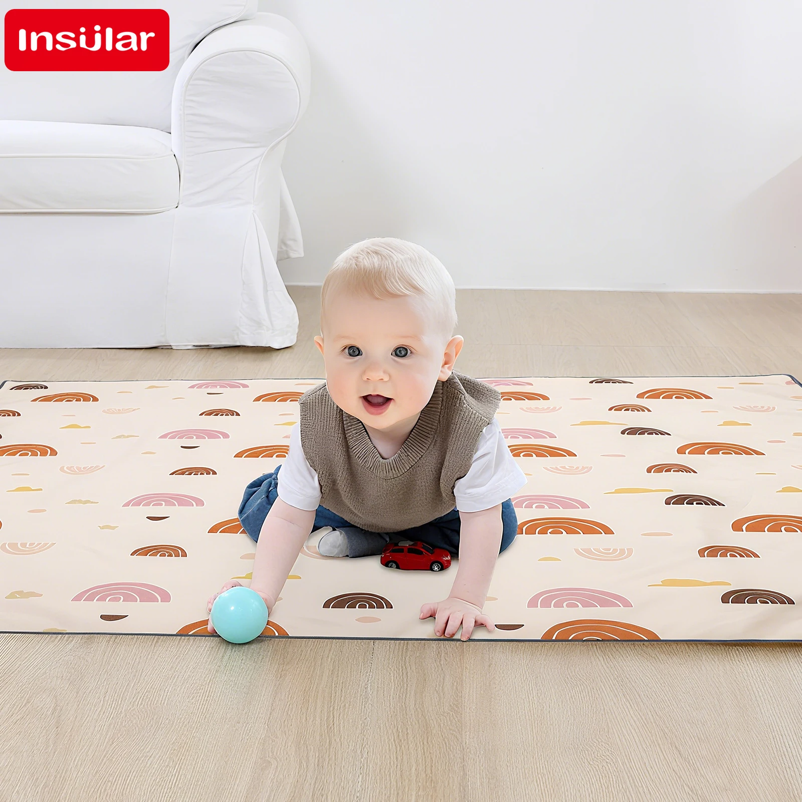 Baby Nursery Unisex - Matelas éducatif pour enfants, tapis de