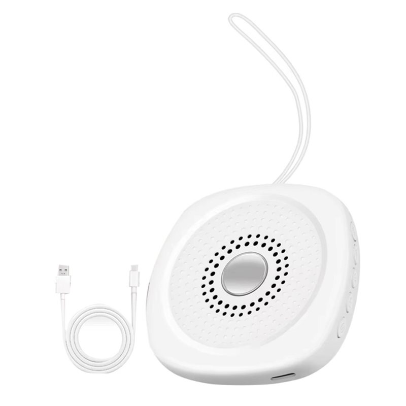 Baby Sound Machine White - Appareil de sommeil pour nouveau-nés, machine