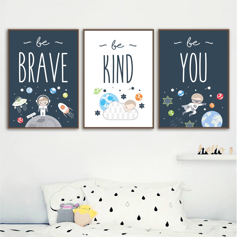 Baby Boy Nursery Quotes - Imprimés d'art mural sur le thème