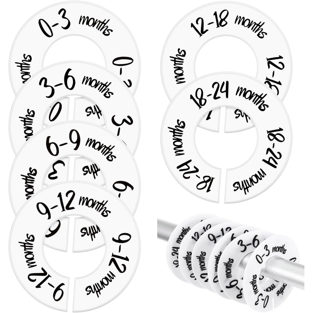 Baby Nursery Age - Ensemble de séparateurs de placard pour