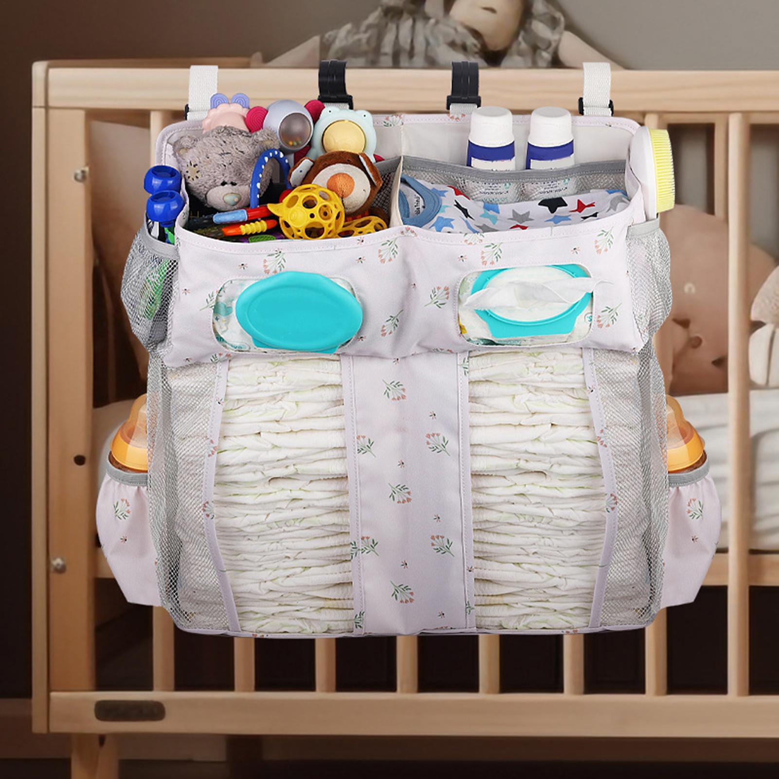 Baby Nursery Unisex - Sac de rangement suspendu pour berceau