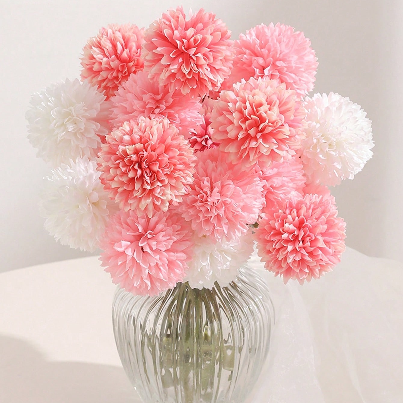 Baby Nursery Fabric - Bouquet de fleurs artificielles d'hortensia, 3/5