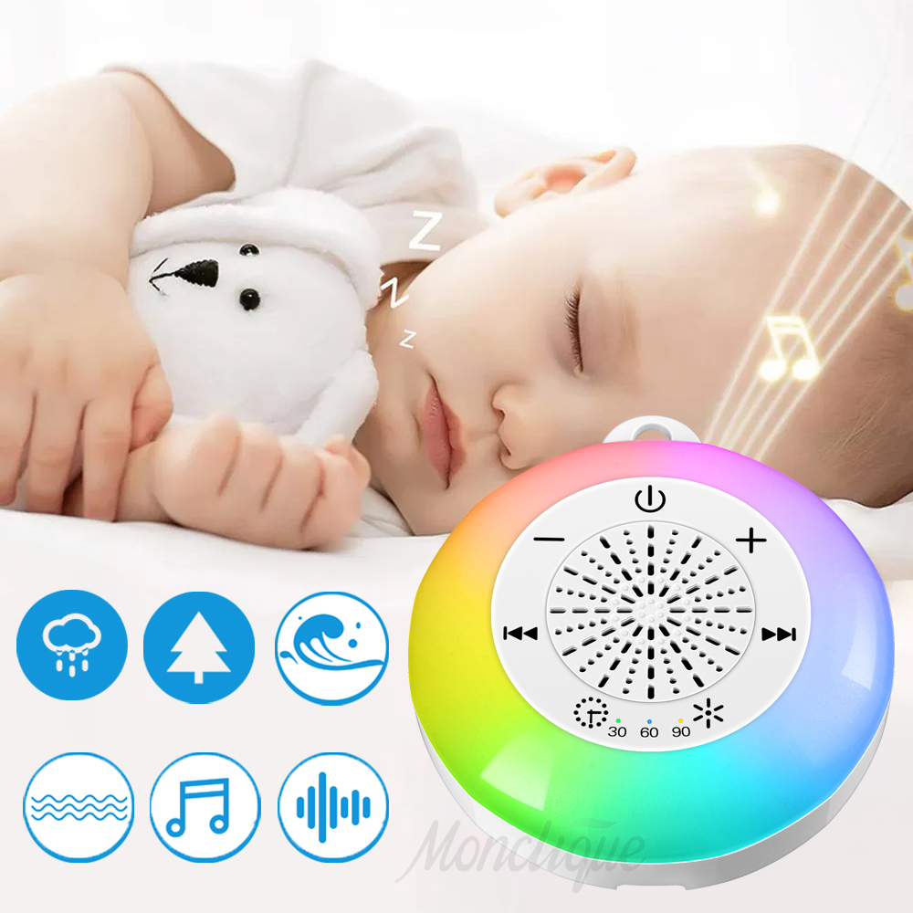 Baby Sound Machine White - Machine à bruit blanc pour bébé,