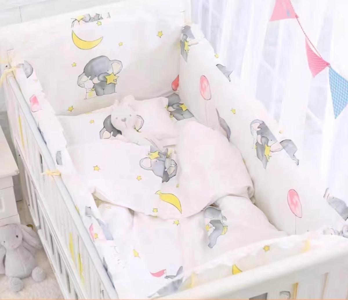 Baby Nursery Sale - Ensemble de literie floral CPull en
