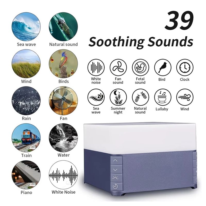FBIL-Machine à bruit blanc pou - Baby Sound Machine White avis et prix