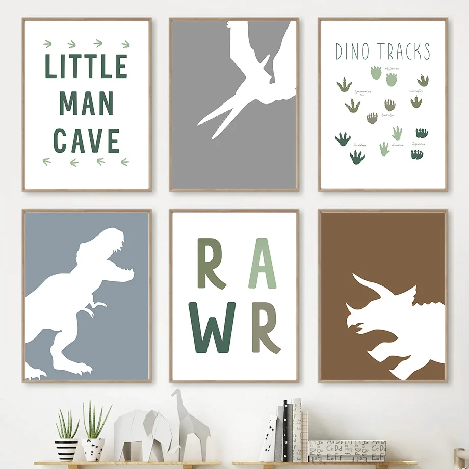 1 pièce, sans cadre, dinosaure - Baby Boy Nursery Quotes avis et prix
