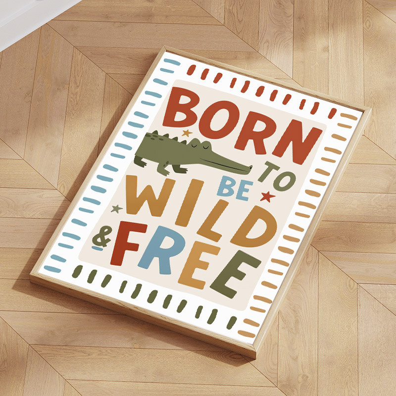 Tableaux et Affiches Muraux en - Animals Baby Nursery avis et prix