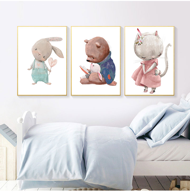 1PC Impression d'art décorativ - Animals Baby Nursery avis et prix