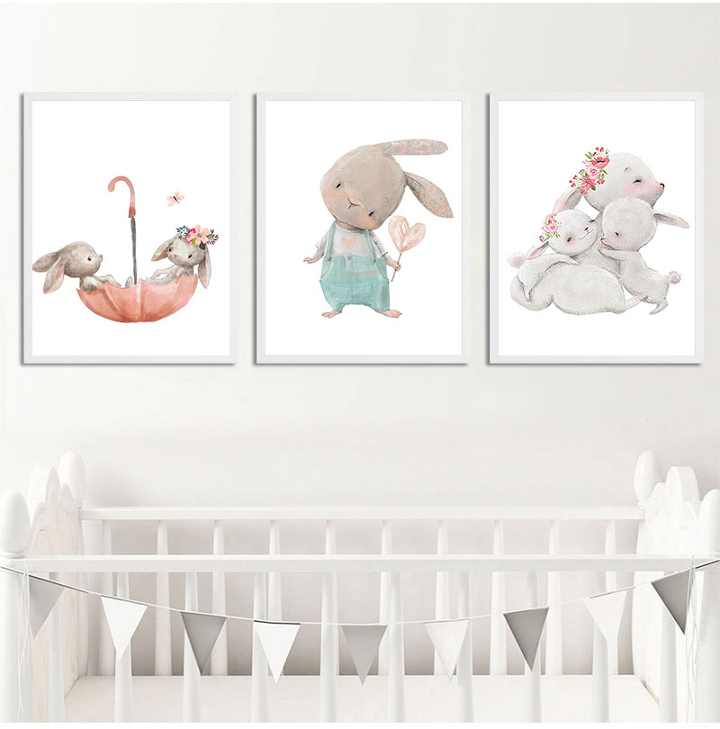 1PC Impression d'art décorativ - Animals Baby Nursery avis et prix