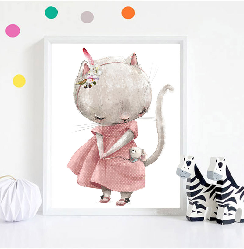 1PC Impression d'art décorativ - Animals Baby Nursery avis et prix
