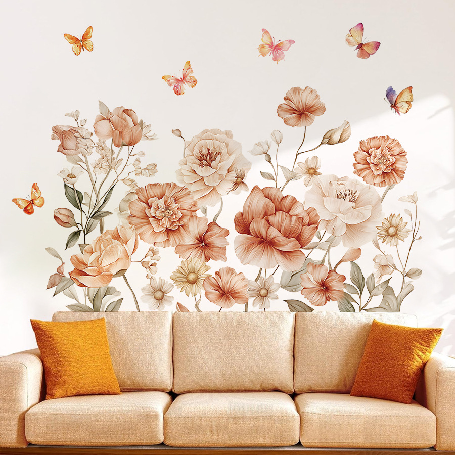 Autocollants muraux de fleurs  - Baby Nursery Plants avis et prix