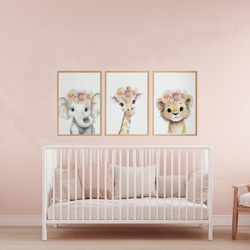 Ensemble d'art mural pour cham - Baby Nursery Fabric avis et prix