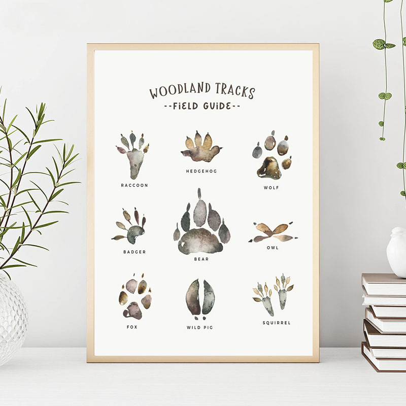 Tableau mural sur toile avec a - Animals Baby Nursery avis et prix