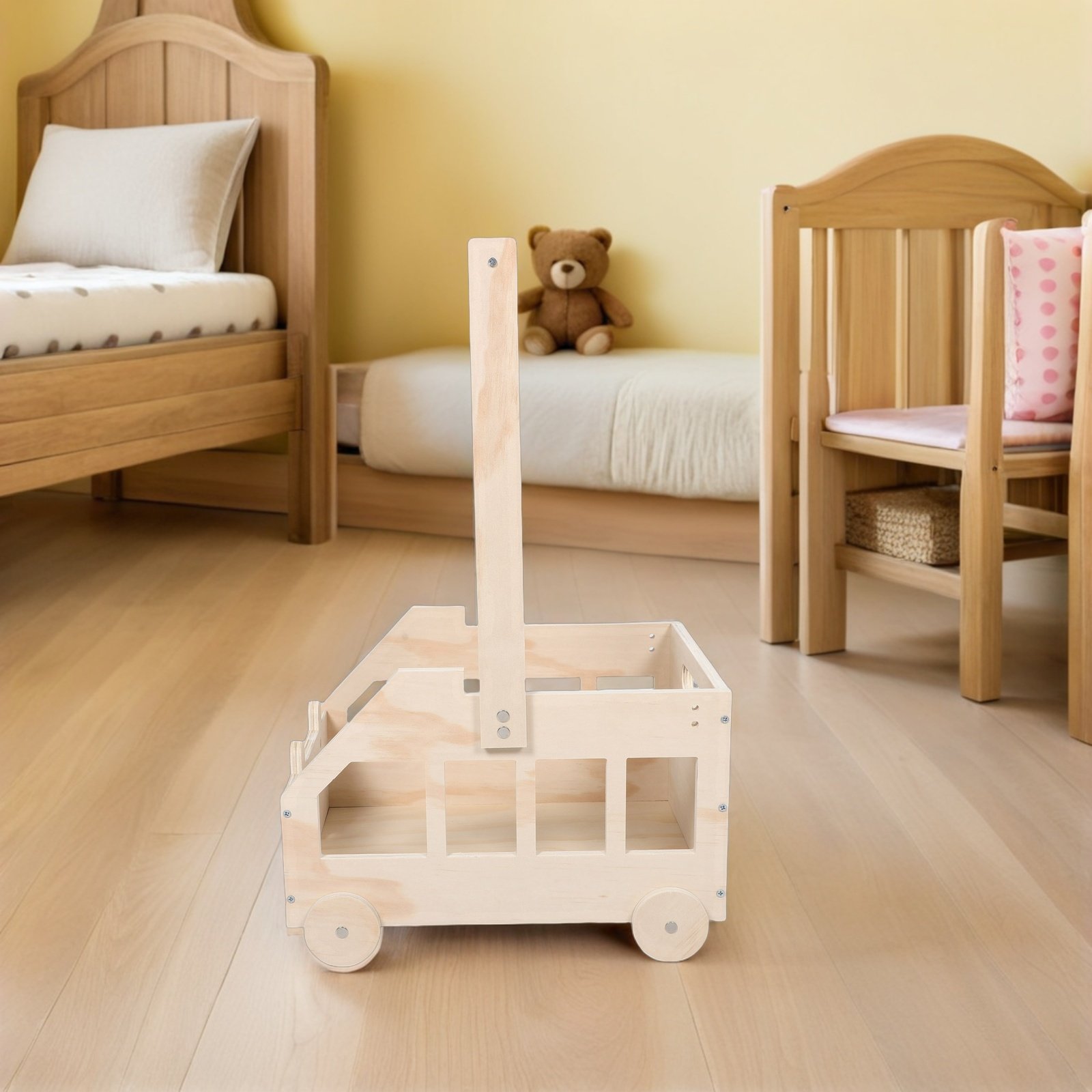 Panier de rangement en bois po - Baby Nursery Unisex avis et prix