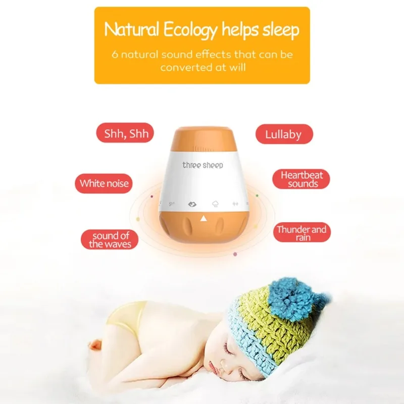 Machine à Bruit Blanc pour Béb - Baby Sound Machine White avis et prix