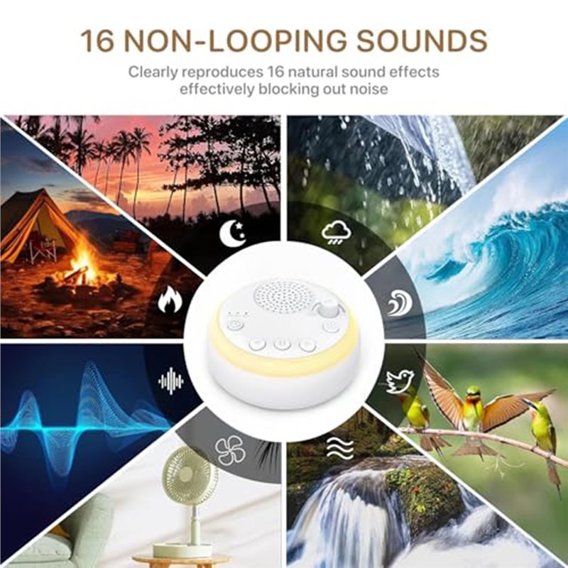 Machine à sons apaisants CYGJ  - Baby Sound Machine White avis et prix