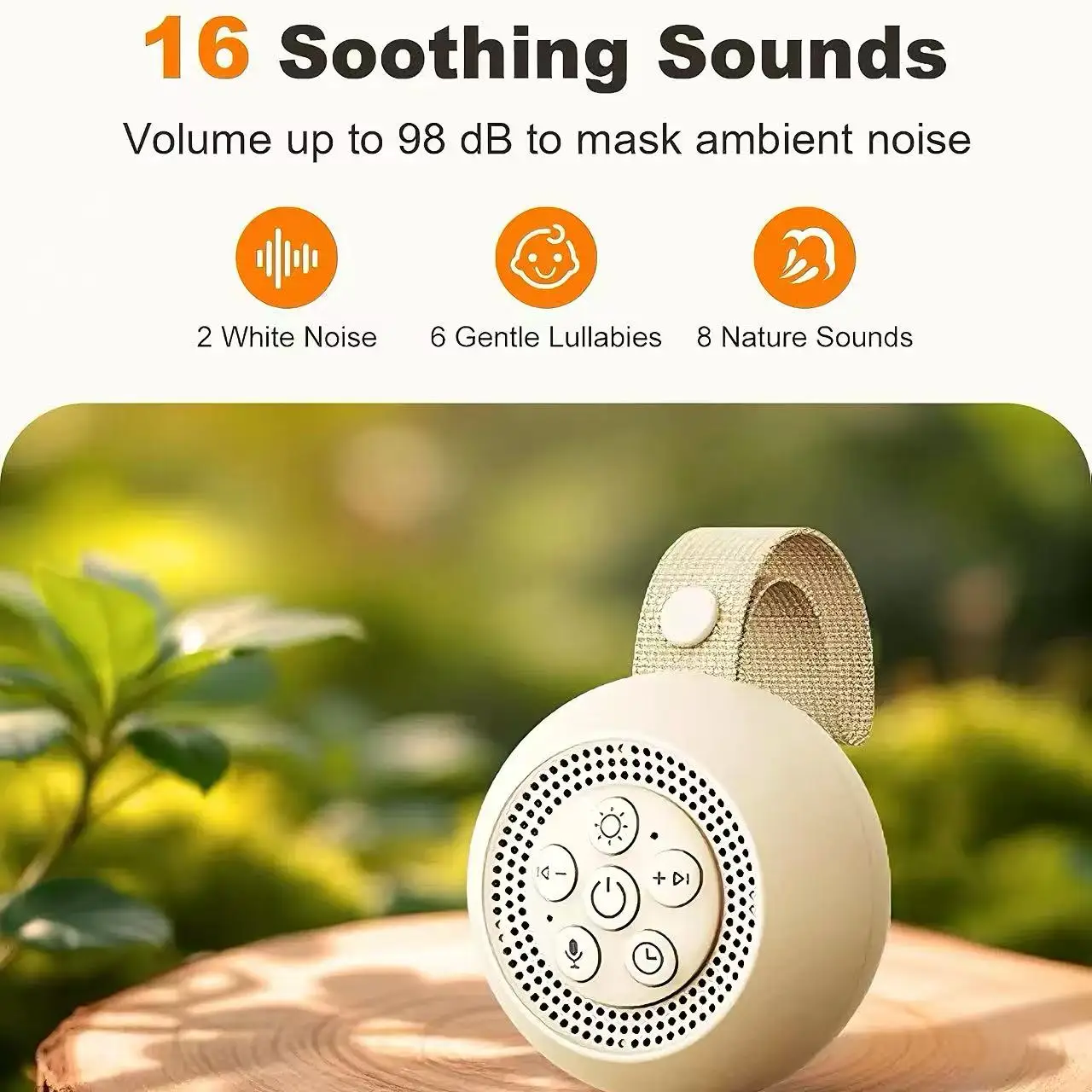 Machine à bruit blanc avec vei - Baby Sound Machine White avis et prix