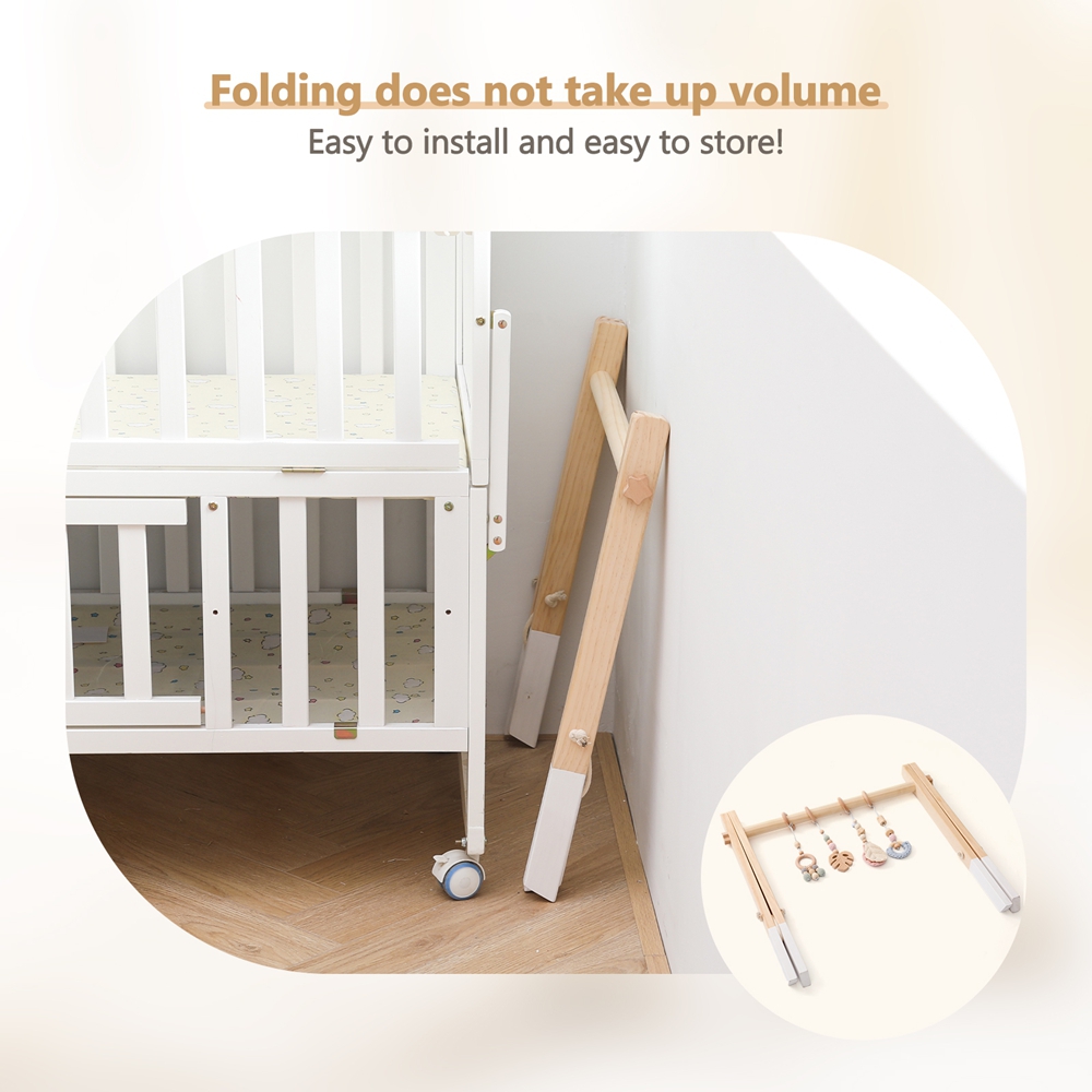 Portique d'activités en bois p - Baby Nursery Shelves avis et prix