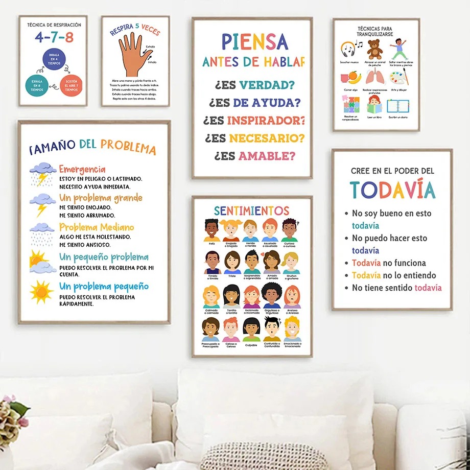 Affiche murale nordique pour c - Baby Nursery In Spanish avis et prix