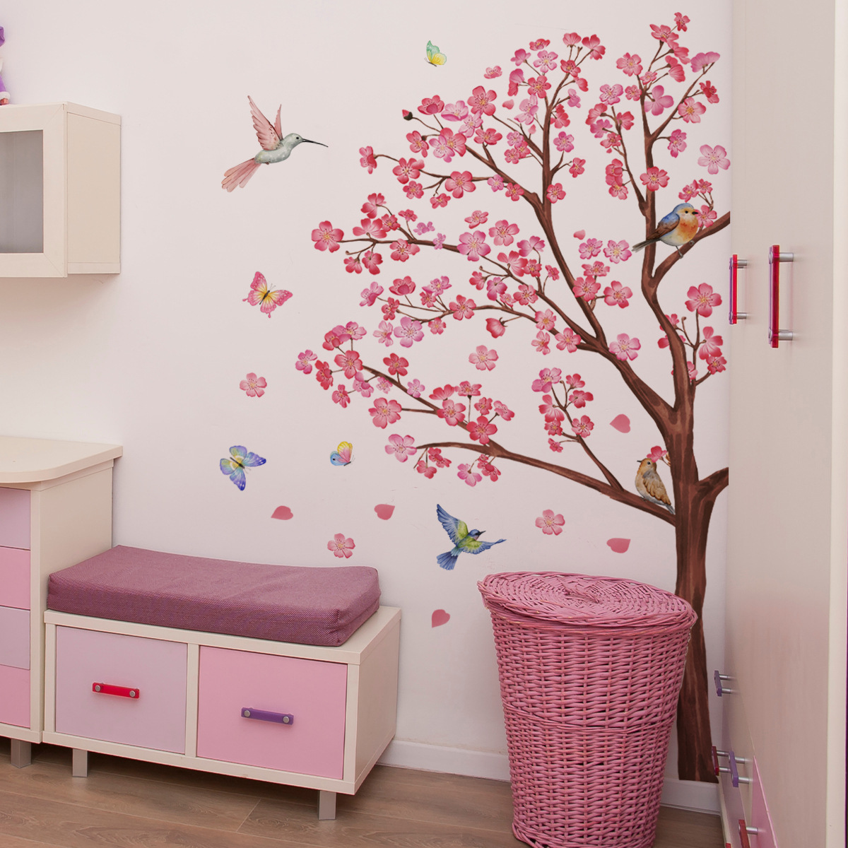 Autocollants muraux aquarelle  - Baby Nursery Plants avis et prix