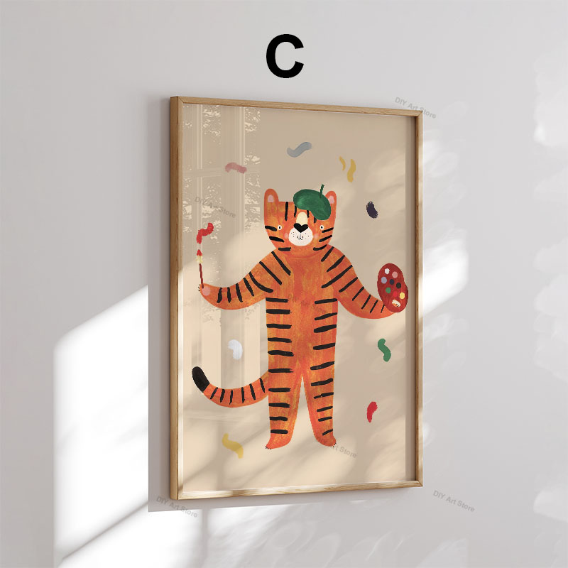 Tableaux et Affiches Muraux en - Animals Baby Nursery avis et prix
