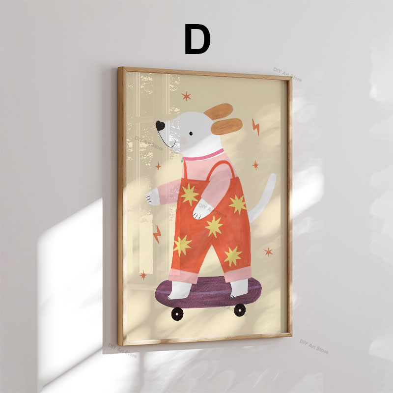 Tableaux et Affiches Muraux en - Animals Baby Nursery avis et prix