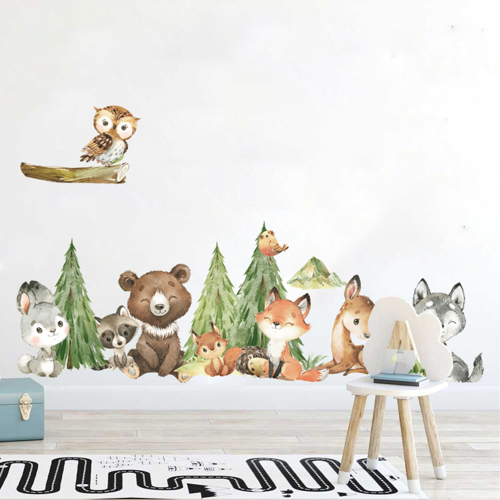Autocollant mural d'interconne - Baby Nursery Tree avis et prix