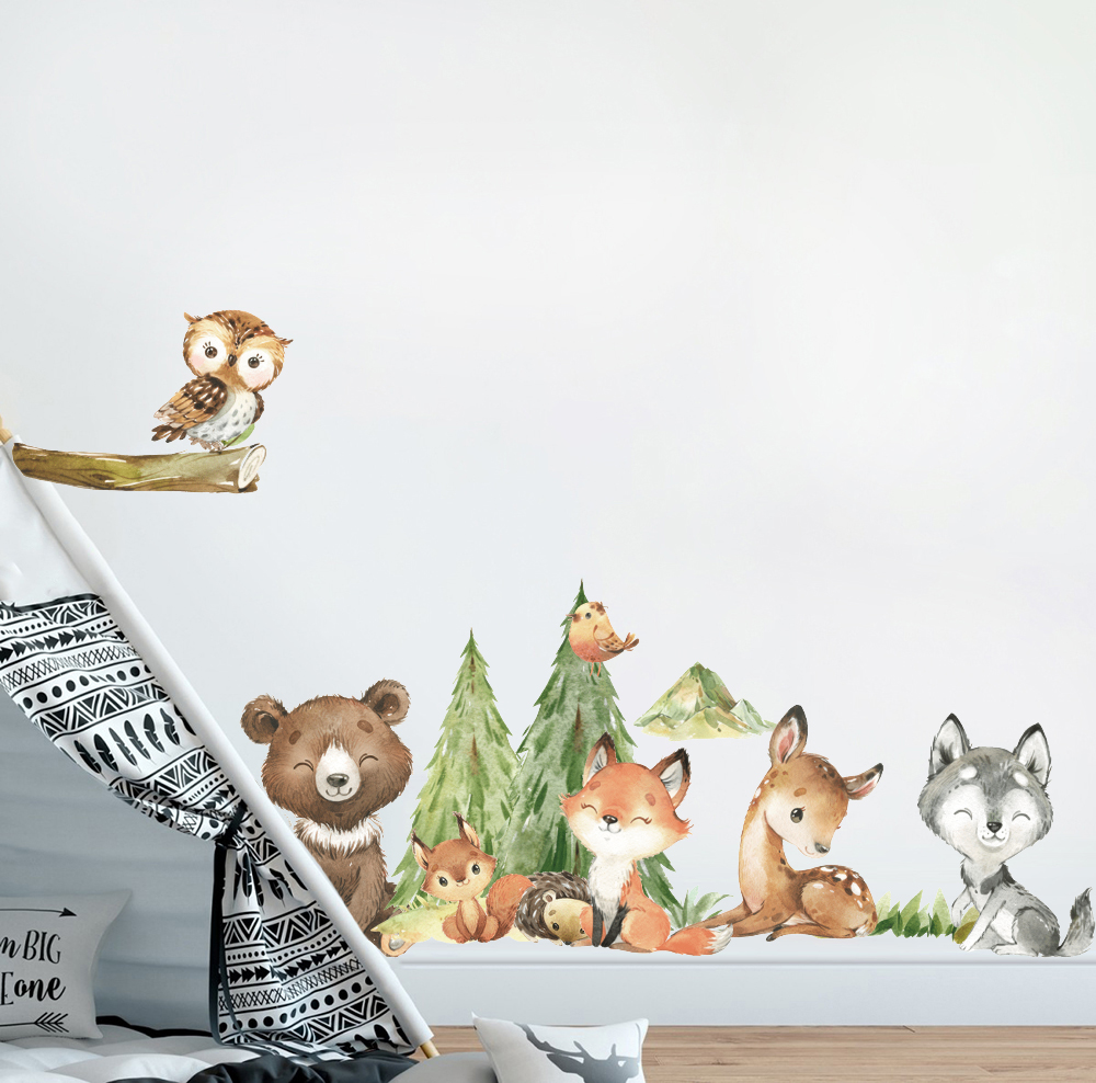 Autocollant mural d'interconne - Baby Nursery Tree avis et prix