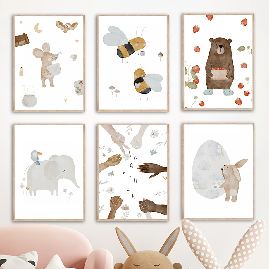 Affiches et impressions d'anim - Animals Baby Nursery avis et prix