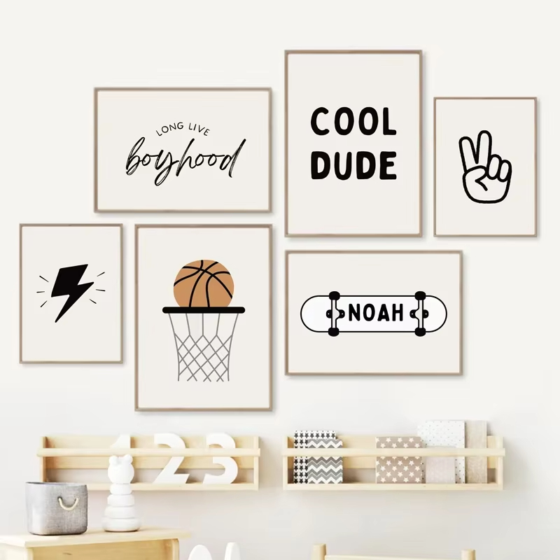 Affiche murale imprimable pour - Baby Nursery Decor Boy avis et prix