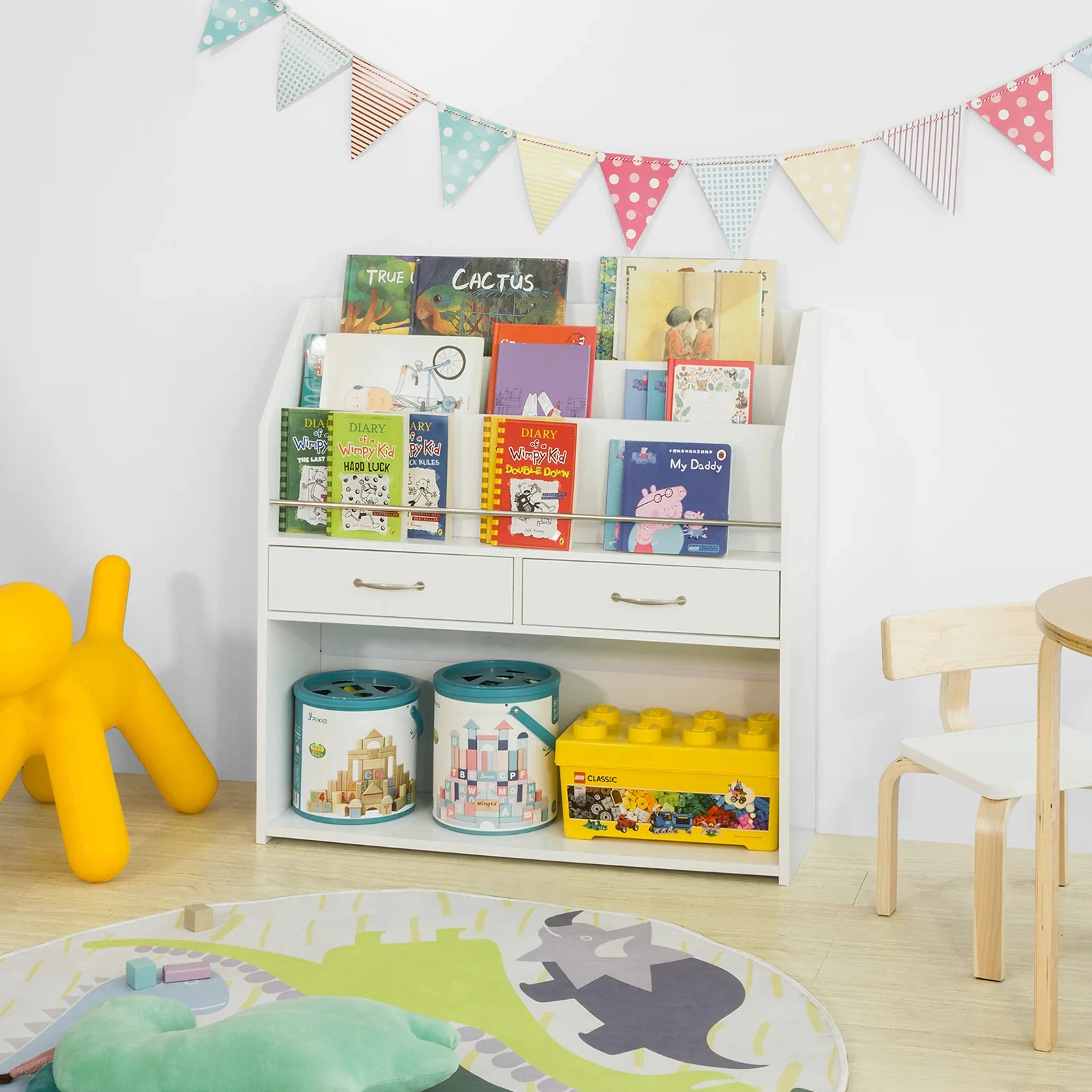 Machine moderne blanche pour p - Baby Bookshelf Small avis et prix