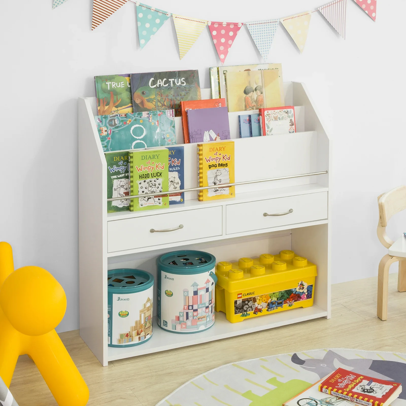 Machine moderne blanche pour p - Baby Bookshelf Small avis et prix