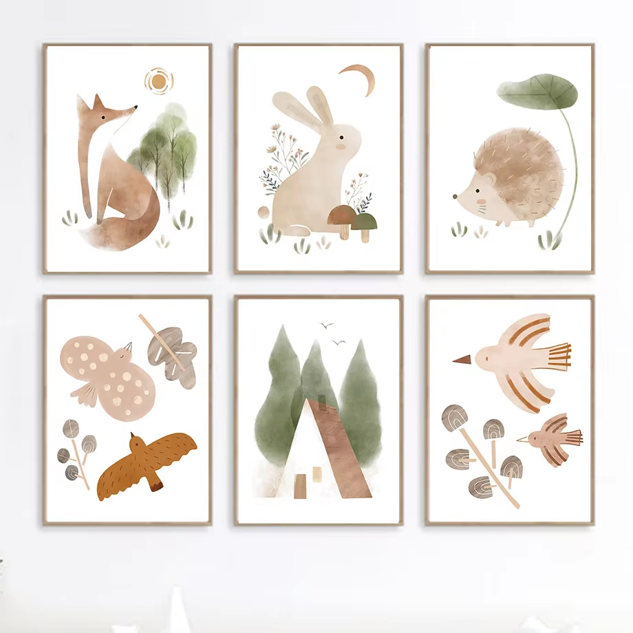 Toile d'art mural style Boho,  - Baby Nursery Decor Boy avis et prix