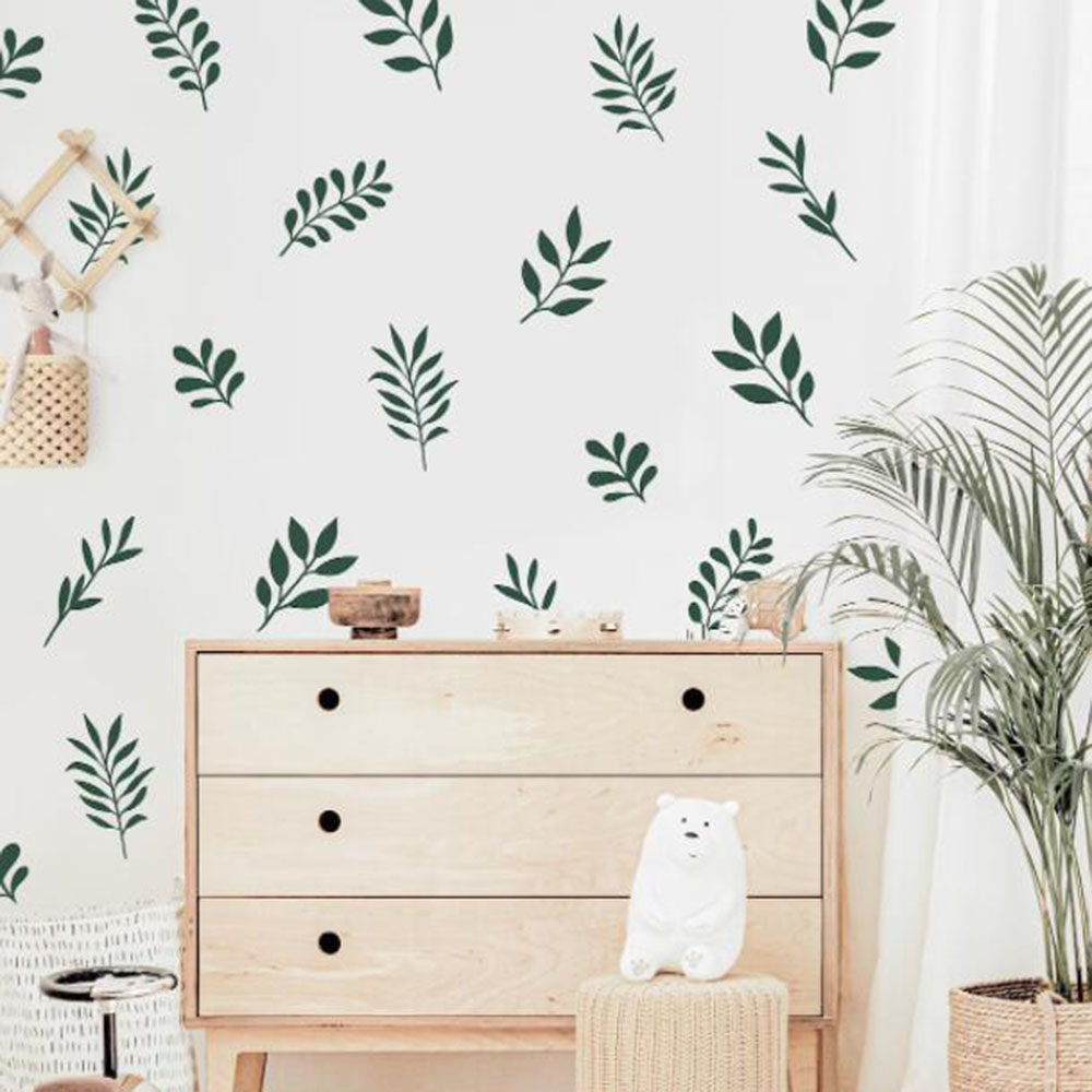 Autocollant mural botanique en - Baby Nursery Tree avis et prix