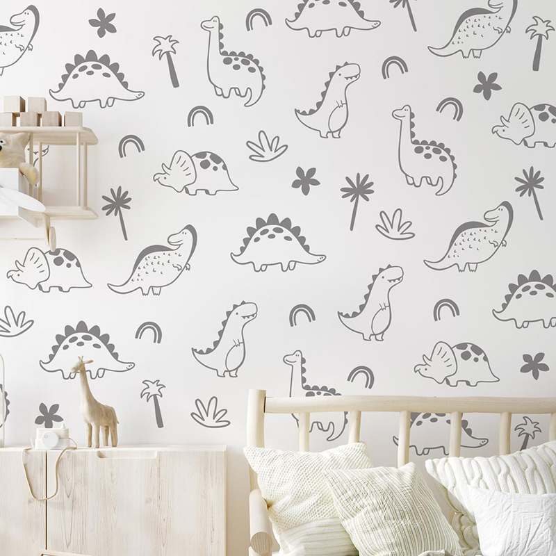 Autocollant Mural Géométrique  - Baby Nursery Jungle Animals avis et prix