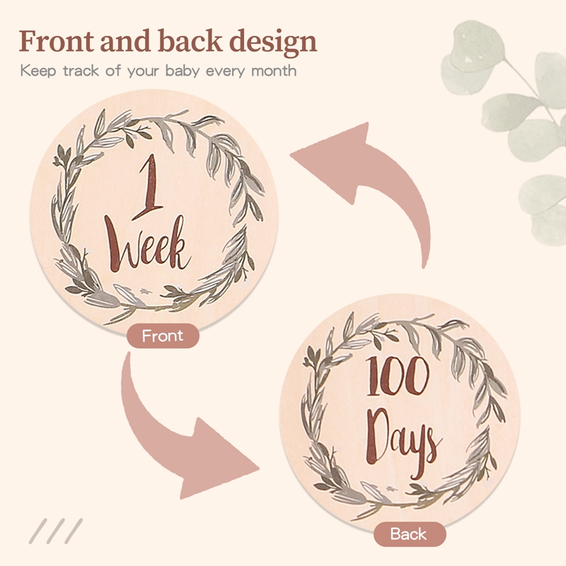 Cartes de jalon en bois pour b - Milestone Card Set avis et prix