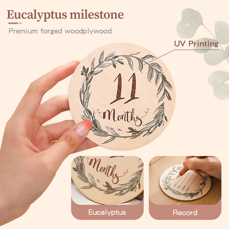 Cartes de jalon en bois pour b - Milestone Card Set avis et prix