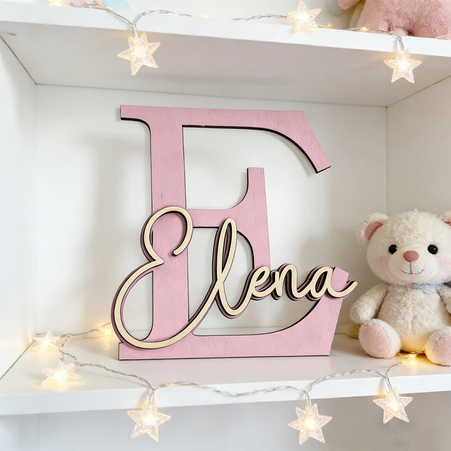 1 pièce, Plaque de nom en bois - Baby Nursery Decor Boy avis et prix