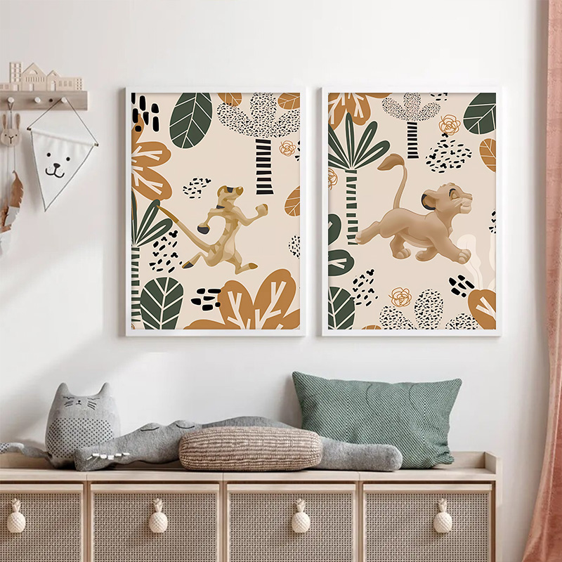 Affiches et imprimés Boho du r - Baby Nursery Animal Pictures avis et prix