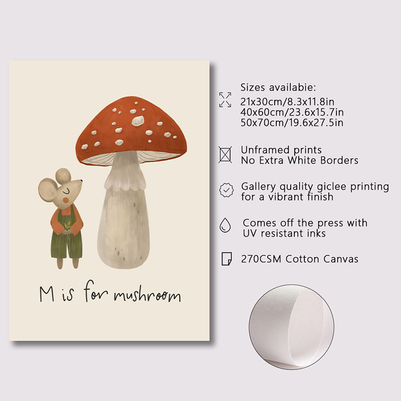 Affiches de dessin animé Boho  - Baby Nursery Fabric avis et prix