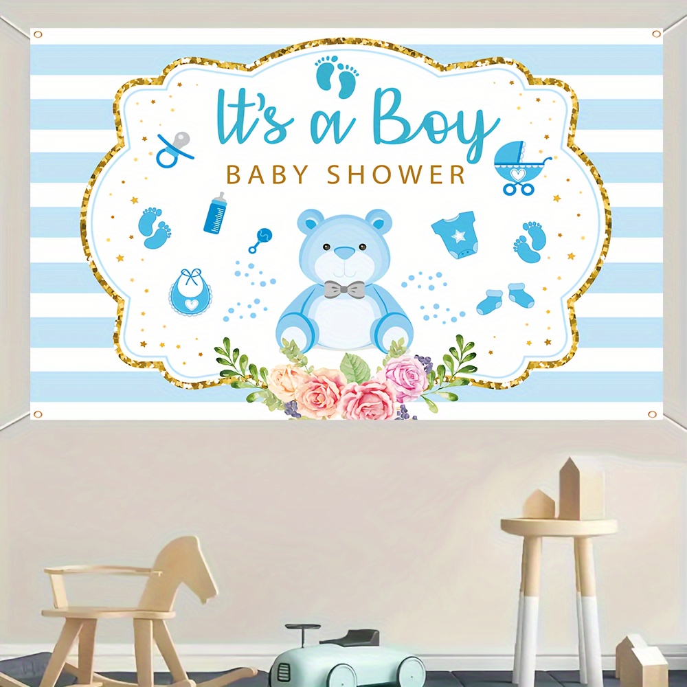 Bannière de fête prénatale « C - Baby Nursery Decor Boy avis et prix