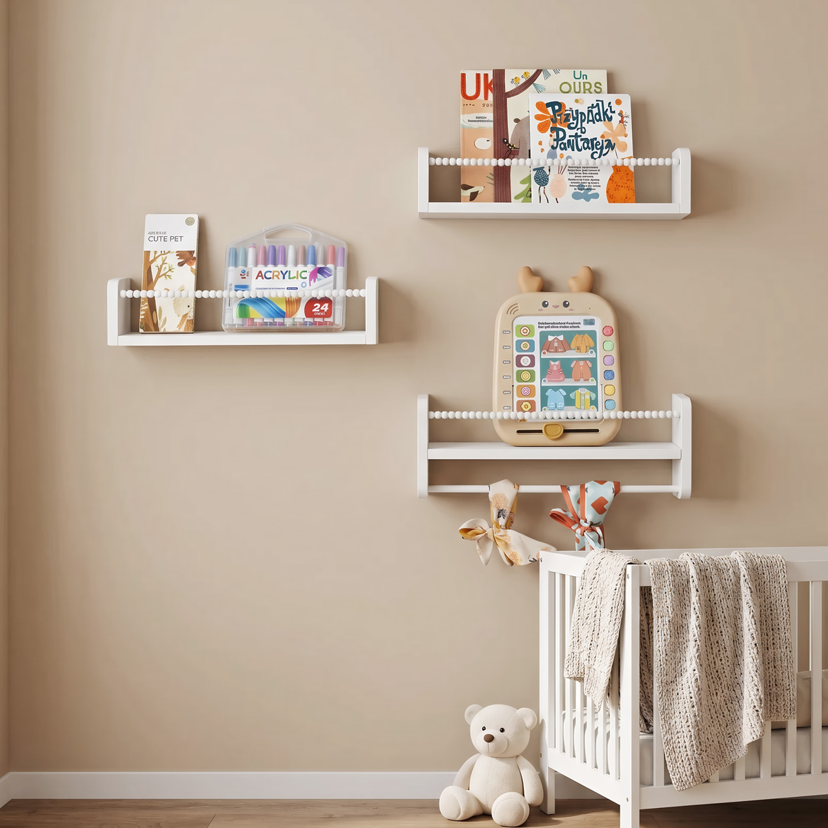 Étagères murales flottantes po - Baby Bookshelf Small avis et prix