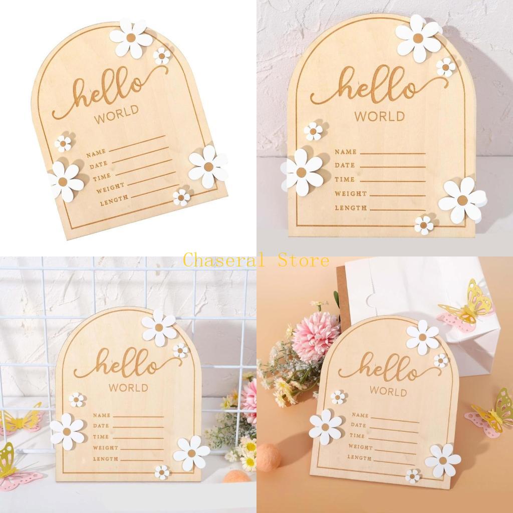 E7CE – Plaque nominative en bo - Baby Nursery Unisex avis et prix