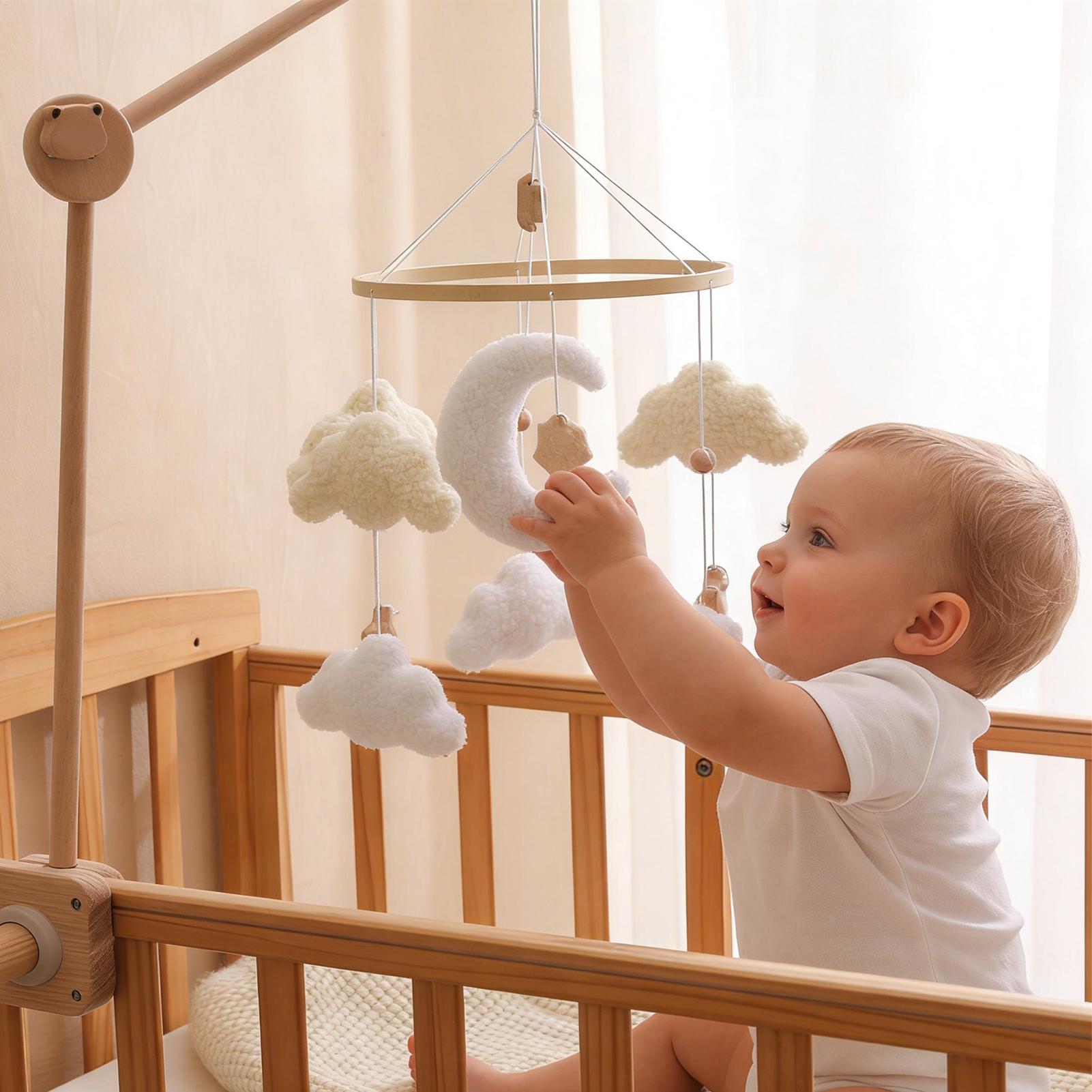 Mobile de lit bébé en bois, jo - Baby Nursery Decor Boy avis et prix