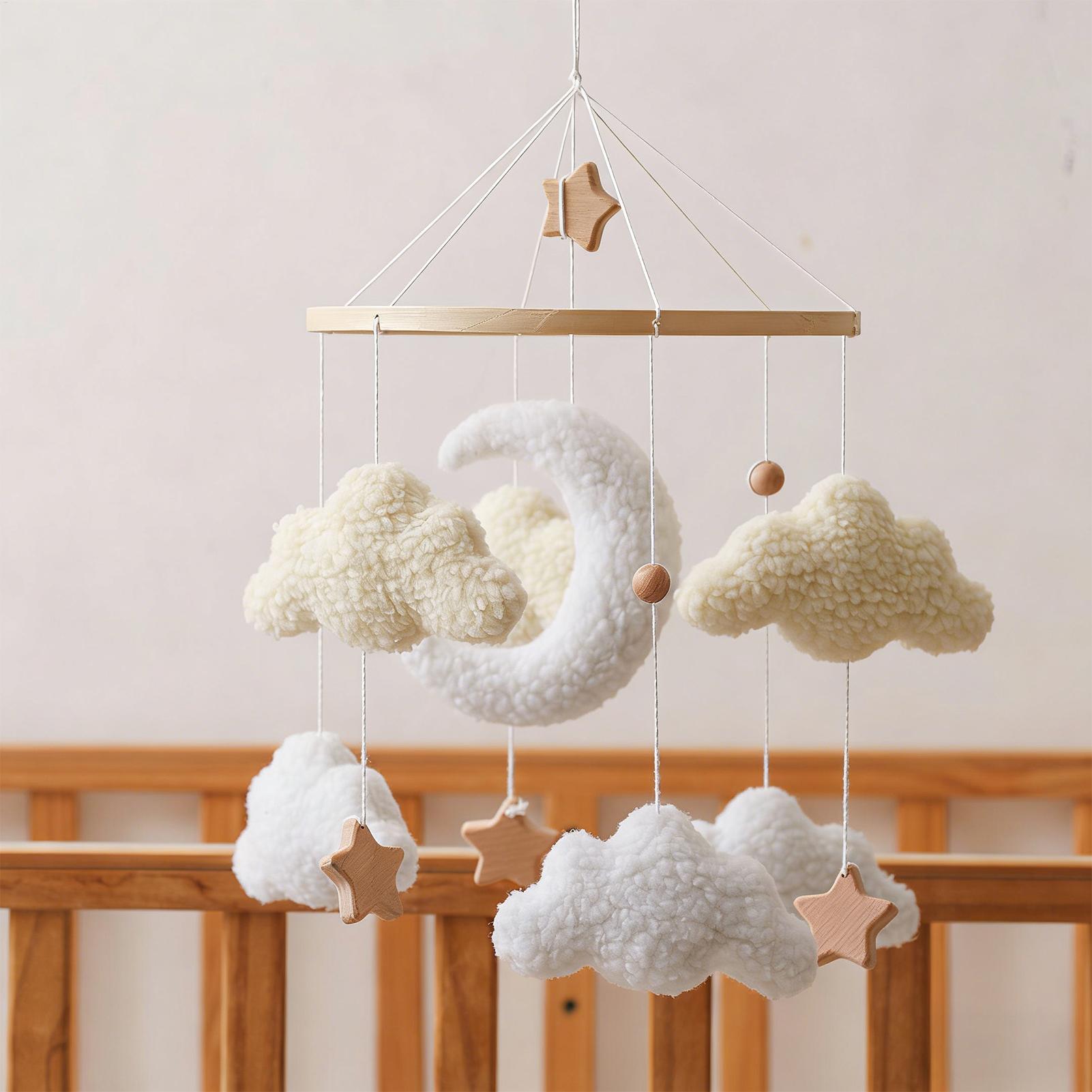Mobile de lit bébé en bois, jo - Baby Nursery Decor Boy avis et prix
